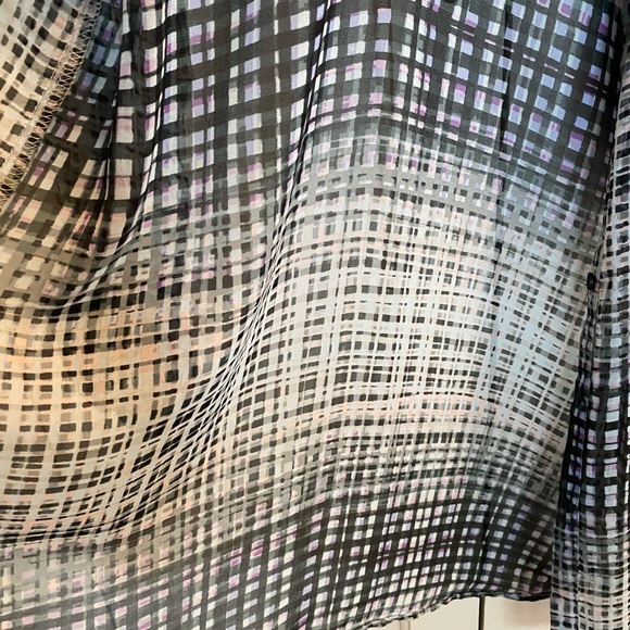 Sheer Button Down - Picture 3 of 4